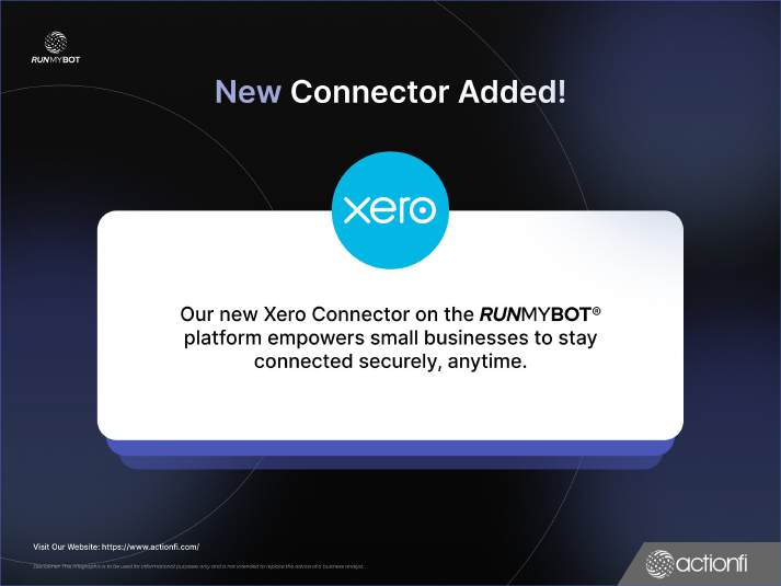 actionfi Xero Connector